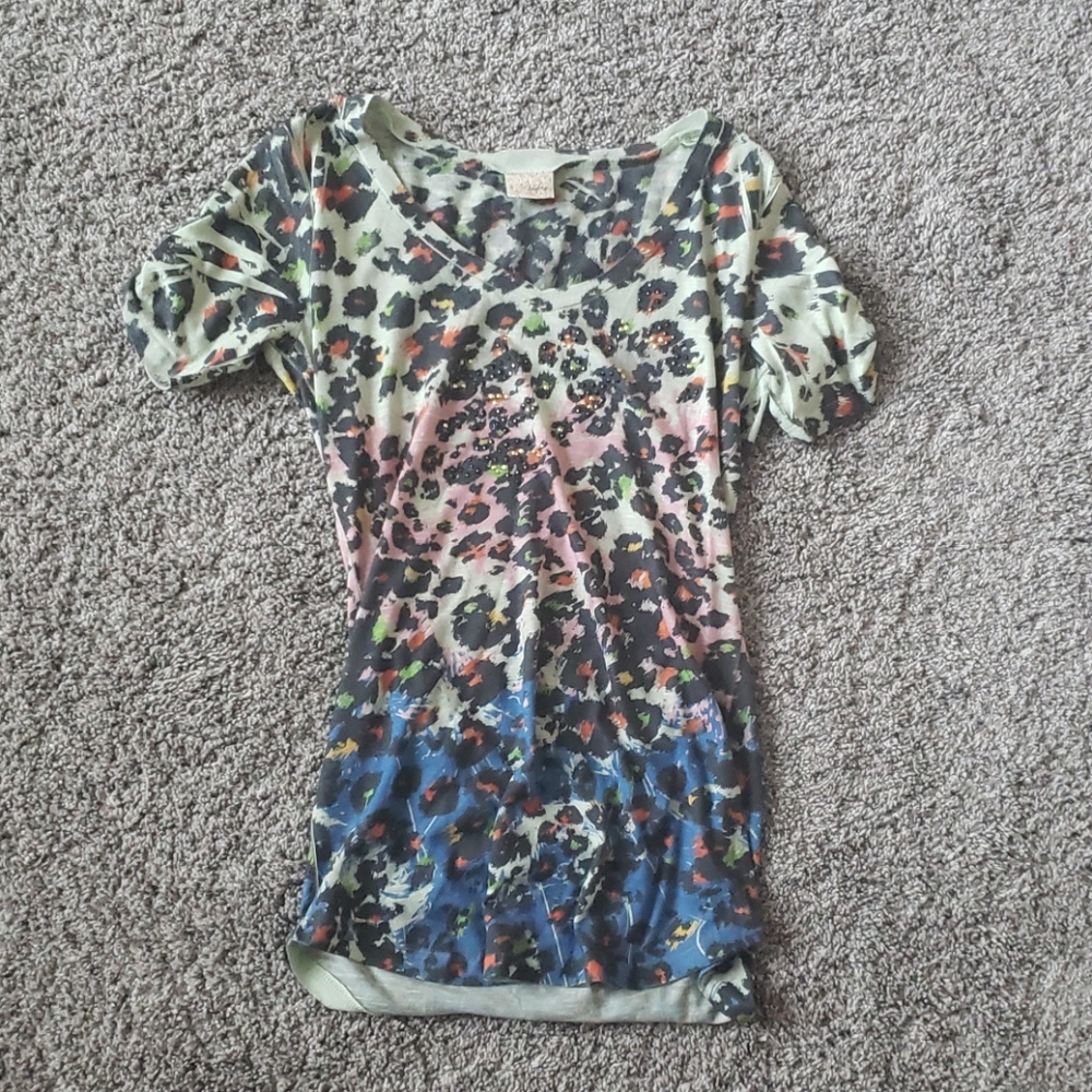 Leopard print tshirt